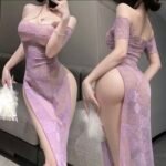 Elegant Purple Backless Maxi Dress – Sexy Slim Fit Evening Party Dress for Women - Image 2