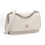 Calvin Klein White Crossbody Bag – Elegant Mini Square Shoulder Purse for Women - 图片 2