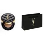 YSL Black Leather Cushion Foundation – Hydrating Natural Finish Compact Foundation